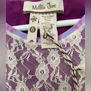 MJ size 6 girls dress nwt